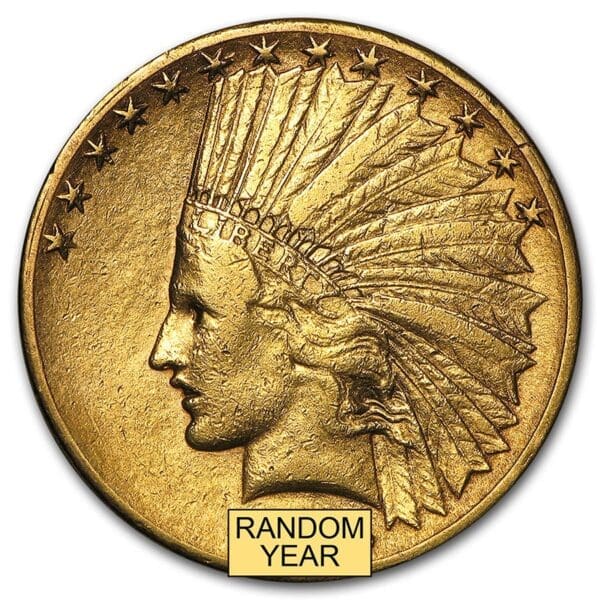 MS64 $10 INDIAN GOLD EAGLE - Image 2