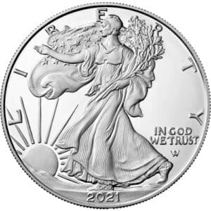 1 OUNCE AMERICAN SILVER EAGLE 2021 SAN FRANCISCO MONSTER BOX (500 OZ)