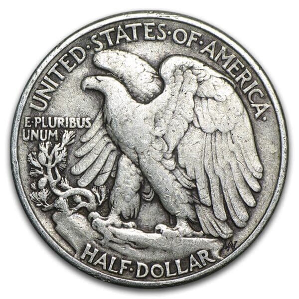 U.S. 90% SILVER WALKING LIBERTY HALF DOLLAR (In Increments of $1 Face Value) - Image 2