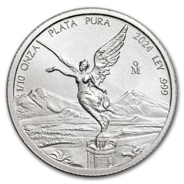 1/10 OUNCE MEXICAN SILVER LIBERTAD 2024