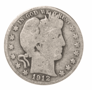 90% SILVER BARBER HALF DOLLARS  (In Increments of $1 Face Value)