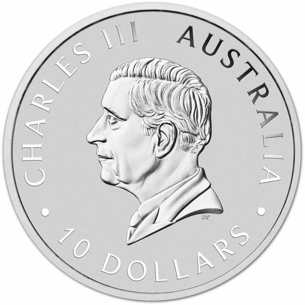 10 OUNCE AUSTRALIAN SILVER KOOKABURRA - Image 2