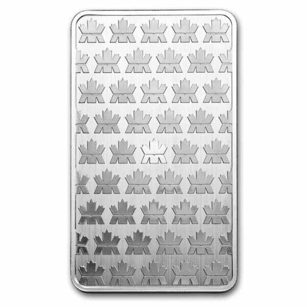 10 OUNCE ROYAL CANADIAN MINT SILVER BAR - Image 2