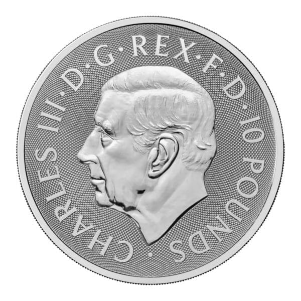 10 OUNCE SILVER ROYAL MINT MERLIN 2025