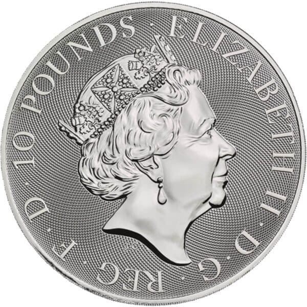 1 OUNCE SILVER BRITANNIA (RANDOM YEAR) - Image 2