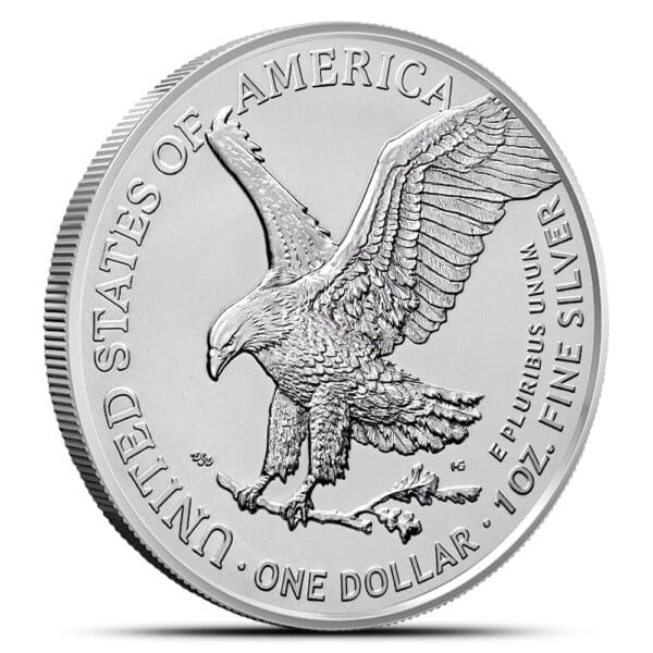 1 OUNCE AMERICAN SILVER EAGLE (RANDOM YEAR) - Image 2