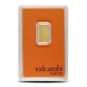 2.5 GRAM GOLD BAR VALCAMBI