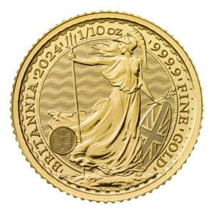 1/10 OUNCE GOLD UK BRITANNIA 2024