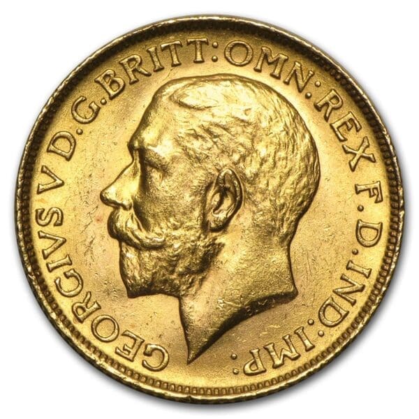 BRITISH GOLD SOVEREIGN KING