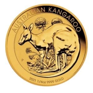 1/4 OUNCE AUSTRALIAN GOLD KANGAROO (RANDOM YEAR)