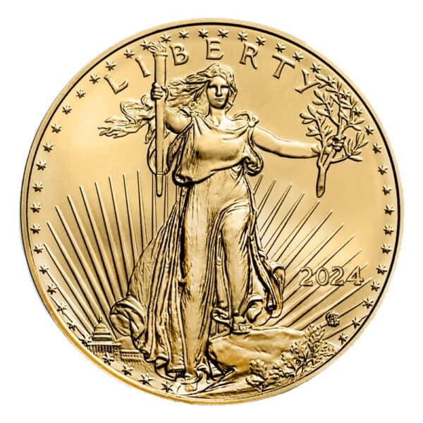 1/4 OUNCE GOLD AMERICAN EAGLE 2024