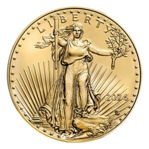 1/2 OUNCE GOLD AMERICAN EAGLE 2024