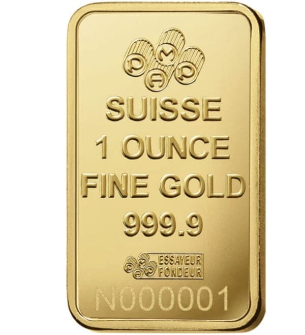 1 OUNCE PAMP SUISSE GOLD BAR - Image 3