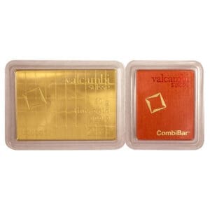 50 GRAM VALCAMBI GOLD COMBIBAR