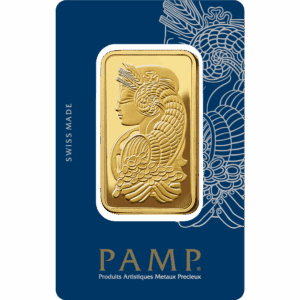 100 GRAM GOLD BAR PAMP