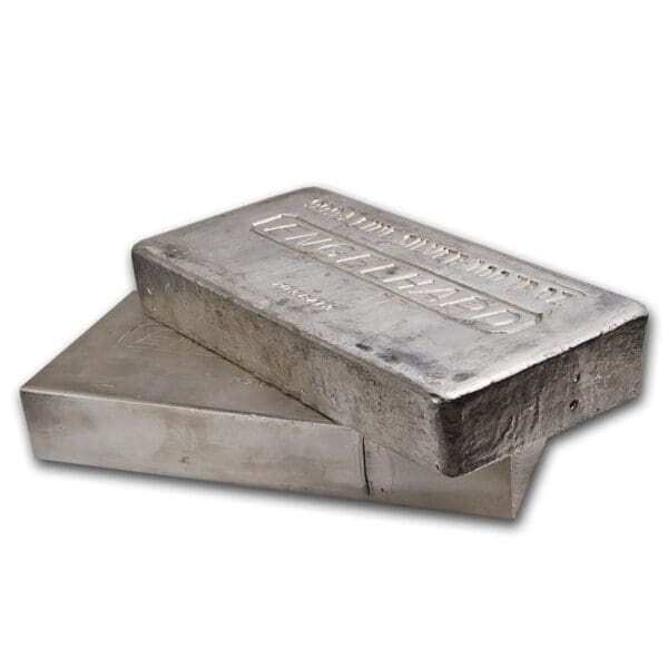 100 OUNCE ENGELHARD SILVER BAR - Image 2