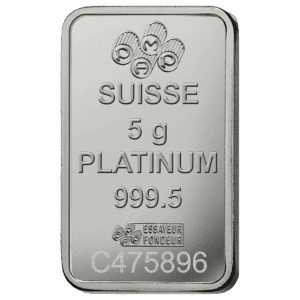 5 GRAM PLATINUM PAMP BAR FORTUNA