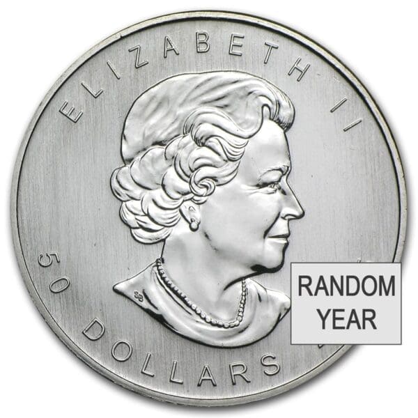 1 OUNCE PALLADIUM CANADIAN MAPLE LEAF (RANDOM YEAR) - Image 2