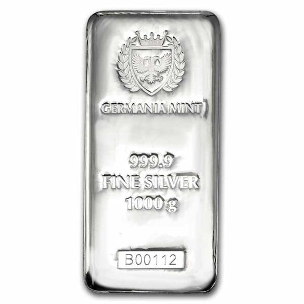 KILO SILVER BAR GERMANIA MINT