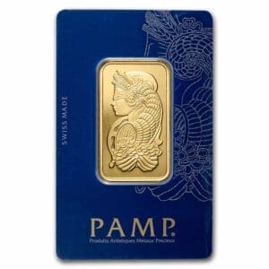 1 OUNCE GOLD PAMP FORTUNA BAR