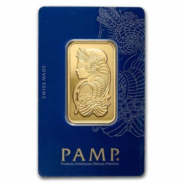 1 OUNCE GOLD PAMP FORTUNA BAR