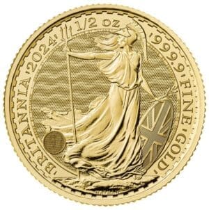 1/2 OUNCE GOLD UK BRITANNIA 2024