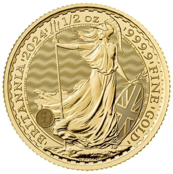 1/2 OUNCE GOLD UK BRITANNIA 2024