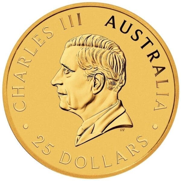 1/4 OUNCE AUSTRALIAN GOLD KANGAROO 2024 - Image 2