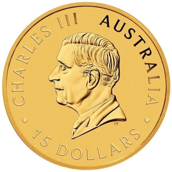 1/10 OUNCE AUSTRALIAN GOLD KANGAROO 2024 - Image 2