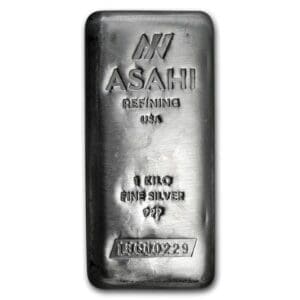 SILVER ASAHI KILO BAR
