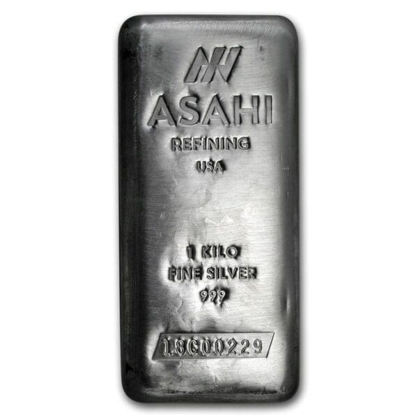 SILVER ASAHI KILO BAR