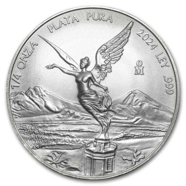1/4 OUNCE MEXICAN SILVER LIBERTAD 2024