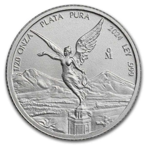 1/20 OUNCE MEXICAN SILVER LIBERTAD 2024