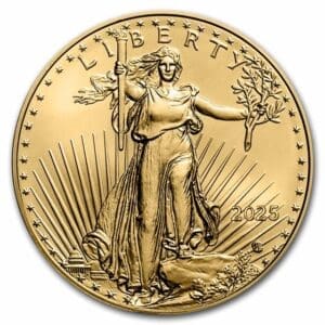 1/2 OUNCE GOLD AMERICAN EAGLE 2025