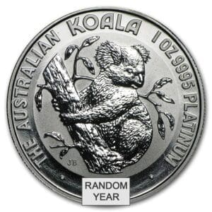 1 OUNCE PLATINUM KOALA (RANDOM YEAR)