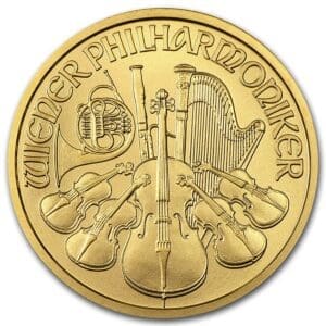 1/2 OUNCE GOLD AUSTRIAN PHILHARMONIC (RANDOM YEAR)