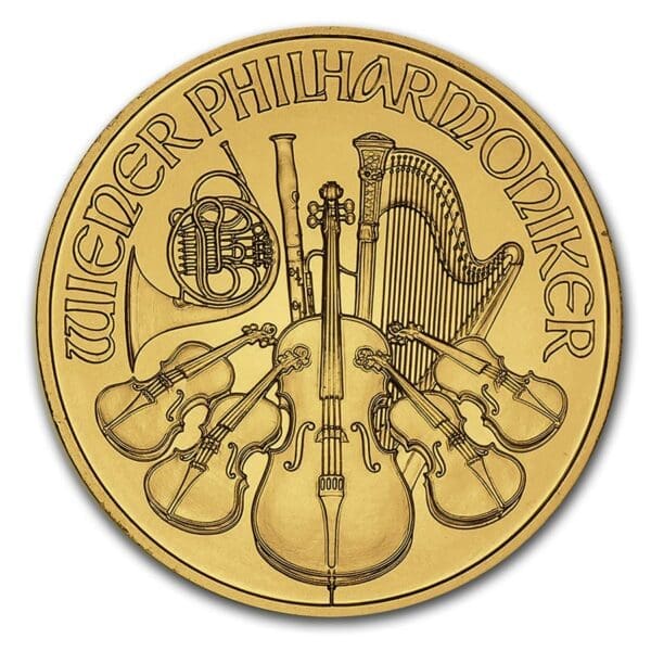 1/4 OUNCE GOLD AUSTRIAN PHILHARMONIC (RANDOM YEAR)