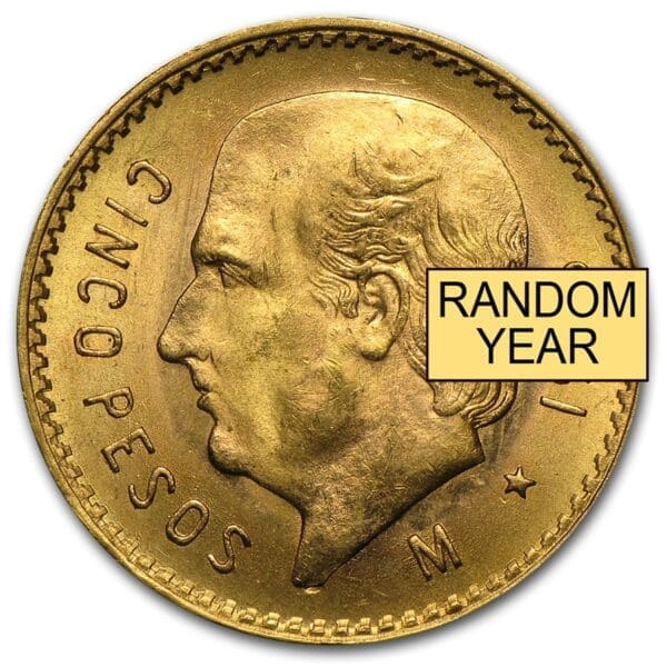 MEXICAN 5 PESO (RANDOM YEAR)