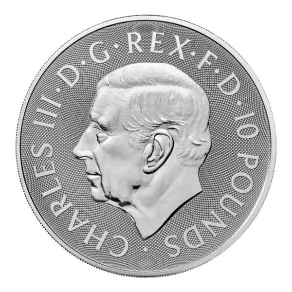 10 OUNCE SILVER ROYAL MINT LITTLE JOHN 2024