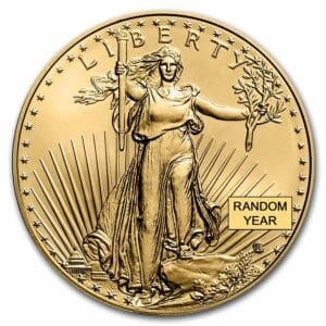 1 OUNCE AMERICAN GOLD EAGLE (RANDOM YEAR)