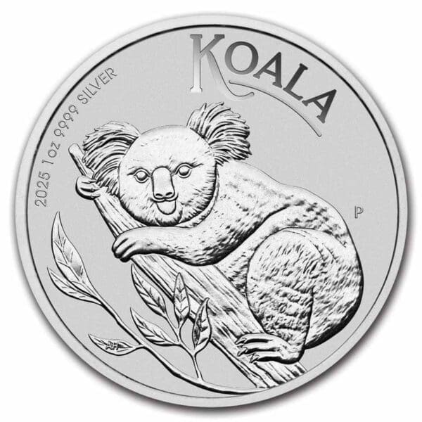 1 OUNCE AUSTRALIAN SILVER KOALA 2025