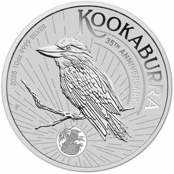 10 OUNCE AUSTRALIAN SILVER KOOKABURRA