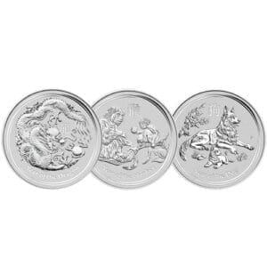10 OUNCE AUSTRALIAN SILVER LUNAR ROUND