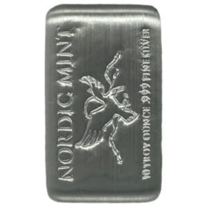 10 OUNCE SILVER BAR NORDIC MINT