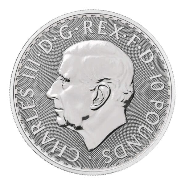 10 OUNCE SILVER ROYAL MINT BRITANNIA 2024