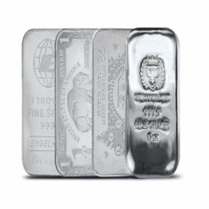 1 OUNCE SILVER BAR (DEALERS CHOICE)