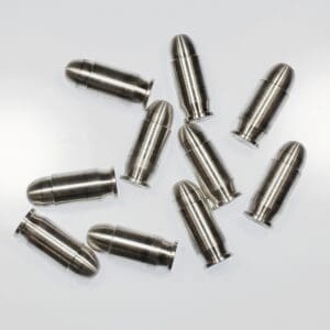 1 OUNCE SILVER BULLET .45 CALIBER ACP