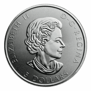 1 OUNCE CANADIAN SILVER MAPLE 150TH ANNIVERSARY