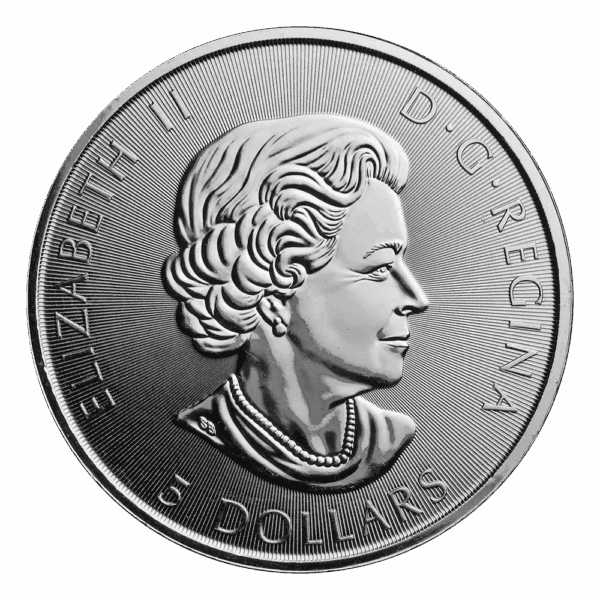 1 OUNCE CANADIAN SILVER MAPLE 150TH ANNIVERSARY