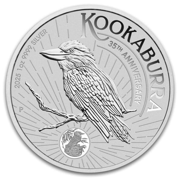 1 OUNCE AUSTRALIAN SILVER KOOKABURRA 2025
